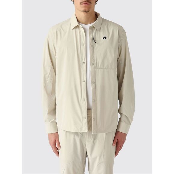 K-Way Jacket Men Beige - Picture 1 of 4